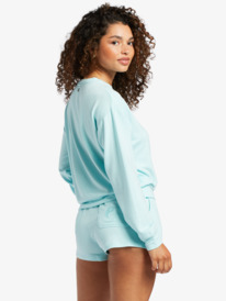 roxy, Surfing By Moonlight - Lounge Sweatshirt for Women, SPA RETREAT (bek0) Surfing By Moonlight - Lounge Sweatshirt for Women ARJFT04142
