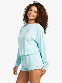 1 Surfing By Moonlight Lounge Sweatshirt Blue ARJFT04142 Roxy