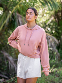 1 Surfing By Daylight Lounge Hoodie Brown ARJFT04143 Roxy