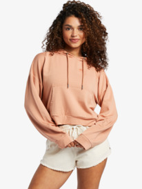 7 Surfing By Daylight Lounge Hoodie Brown ARJFT04143 Roxy