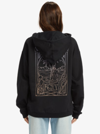roxy, Oversized Evening Hike B Oversize Hoodie, ANTHRACITE (kvj0) OVERSIZED EVENING HIKE B ARJFT04161