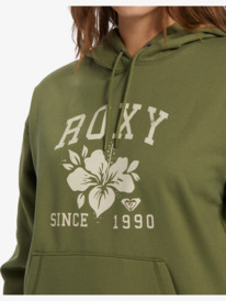2 Shoreside Hike B Oversize Hoodie Green ARJFT04163 Roxy