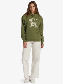 3 Shoreside Hike B Oversize Hoodie Green ARJFT04163 Roxy