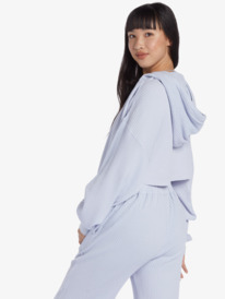 7 Chloe Kim Off Duty - Sweat à capuche pour Femme Bleu ARJFT04184 Roxy