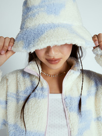 2 Chloe Kim - Bucket Hoed voor Dames Blue ARJHA03530 Roxy