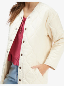 8 Holding On - Veste matelassée pour Femme Beige ARJJK03061 Roxy