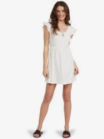 1 Born In Paradise Dress White ARJKD03234 Roxy
