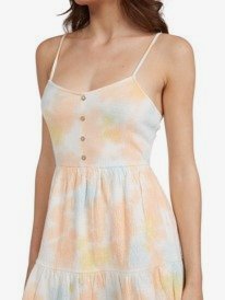 7 Beach Hangs Tie Dye Robe à bretelles pour Femme  ARJKD03242 Roxy
