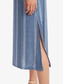 4 Promised Land Strappy Midi Dress Blue ARJKD03243 Roxy