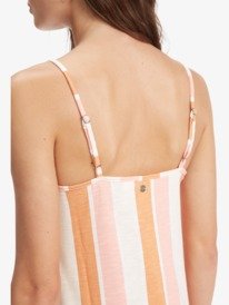 3 Promised Land Strappy Midi Dress Beige ARJKD03243 Roxy
