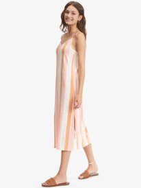 2 Promised Land Strappy Midi Dress Beige ARJKD03243 Roxy