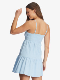 2 Beach Hangs Strappy Dress Blue ARJKD03249 Roxy