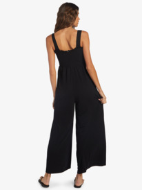 roxy, Just Passing By Jumpsuit, ANTHRACITE (kvj0) Just Passing By - Strappy Jumpsuit for Women ARJKD03255