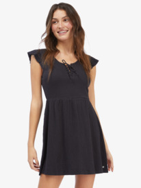 0 Born In Paradise Dress Black ARJKD03257 Roxy