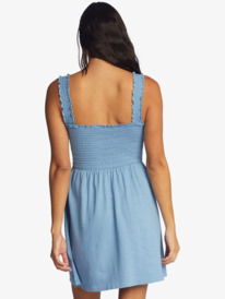 4 Hanging 10 Knit Off-The-Shoulder Dress Blue ARJKD03265 Roxy