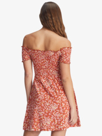 roxy, At The Same Time Robes pour Femme, BAKED CLAY DANCING DAYS (cns7) At The Same Time - Dress for Women ARJKD03268