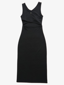 roxy, Good Keepsake - Strappy Midi Dress for Women, ANTHRACITE (kvj0) Good Keepsake - Strappy Midi Dress for Women ARJKD03270