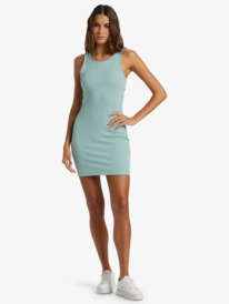 4 Good Keepsake Strappy Midi Dress Blue ARJKD03280 Roxy