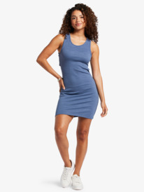 4 Good Keepsake Strappy Midi Dress Blue ARJKD03280 Roxy