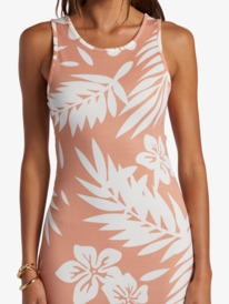 3 Good Keepsake Midi Dress Beige ARJKD03297 Roxy