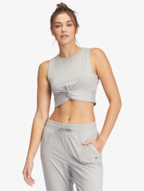 2 Sun Might Shine - Haut de sport pour Femme Gris ARJKT03337 Roxy