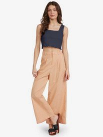 1 Good Days Ahead Cropped Top Blue ARJKT03342 Roxy