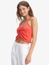 3 Flirty Feels V-Neck Top  ARJKT03357 Roxy