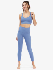 1 Kaileo Elongated Sports Bra Blue ARJKT03373 Roxy