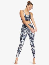 13 Kaileo Elongated Sports Bra Black ARJKT03373 Roxy