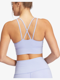 8 Kaileo Elongated Sports Bra Purple ARJKT03373 Roxy