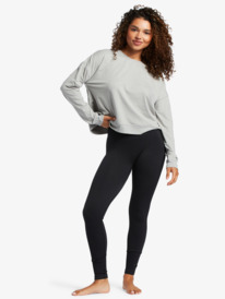 8 Sun Might Shine Long Sleeve T-Shirt Grey ARJKT03391 Roxy