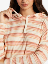 2 Twilight Mood Printed Hoodie Beige ARJKT03403 Roxy