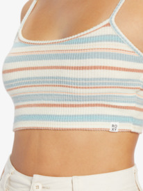 2 BEST TIME OF DAY TOP STRIPE Blanc ARJKT03410 Roxy