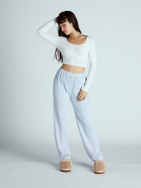 5 Chloe Kim - Long Sleeve Top for Women Blanc ARJKT03416 Roxy