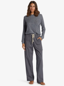3 Anchors Away - Raglan Long Sleeve Top for Women Noir ARJKT03433 Roxy