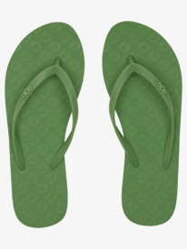 3 Womens Viva Flip-Flops Green ARJL100663 Roxy