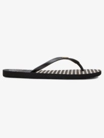 2 Viva Stamp Flip-Flops Grey ARJL100683 Roxy