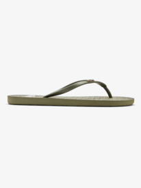 1 Viva Stamp Flip-Flops Beige ARJL100683 Roxy