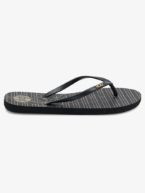 1 Viva Stamp Flip-Flops Black ARJL100683 Roxy