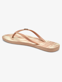 2 Viva Stamp Flip-Flops White ARJL100683 Roxy