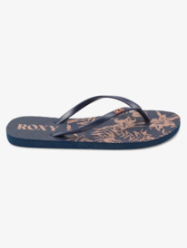 5 Viva Stamp Flip-Flops Blue ARJL100683 Roxy