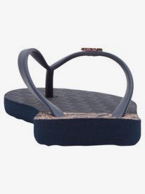 5 Viva Stamp Flip-Flops Blue ARJL100683 Roxy