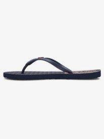 2 Viva Stamp Flip-Flops Blue ARJL100683 Roxy