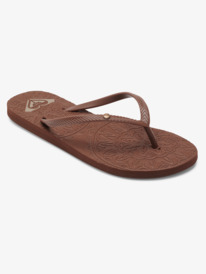 6 Antilles Sandals Brown ARJL100798 Roxy