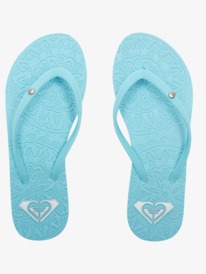 2 Antilles Sandals Green ARJL100798 Roxy