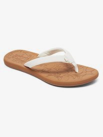 1 Vickie Flip-Flops White ARJL100849 Roxy