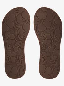 3 Porto Flip-Flops Brown ARJL100867 Roxy