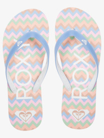 3 Tahiti - Sandales pour Femme Bleu ARJL100869 Roxy