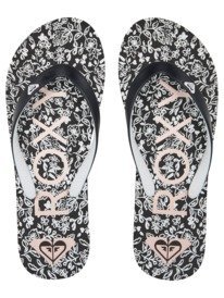 3 Tahiti Flip-Flops Black ARJL100869 Roxy