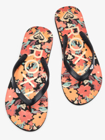 7 Tahiti Flip-Flops Black ARJL100869 Roxy